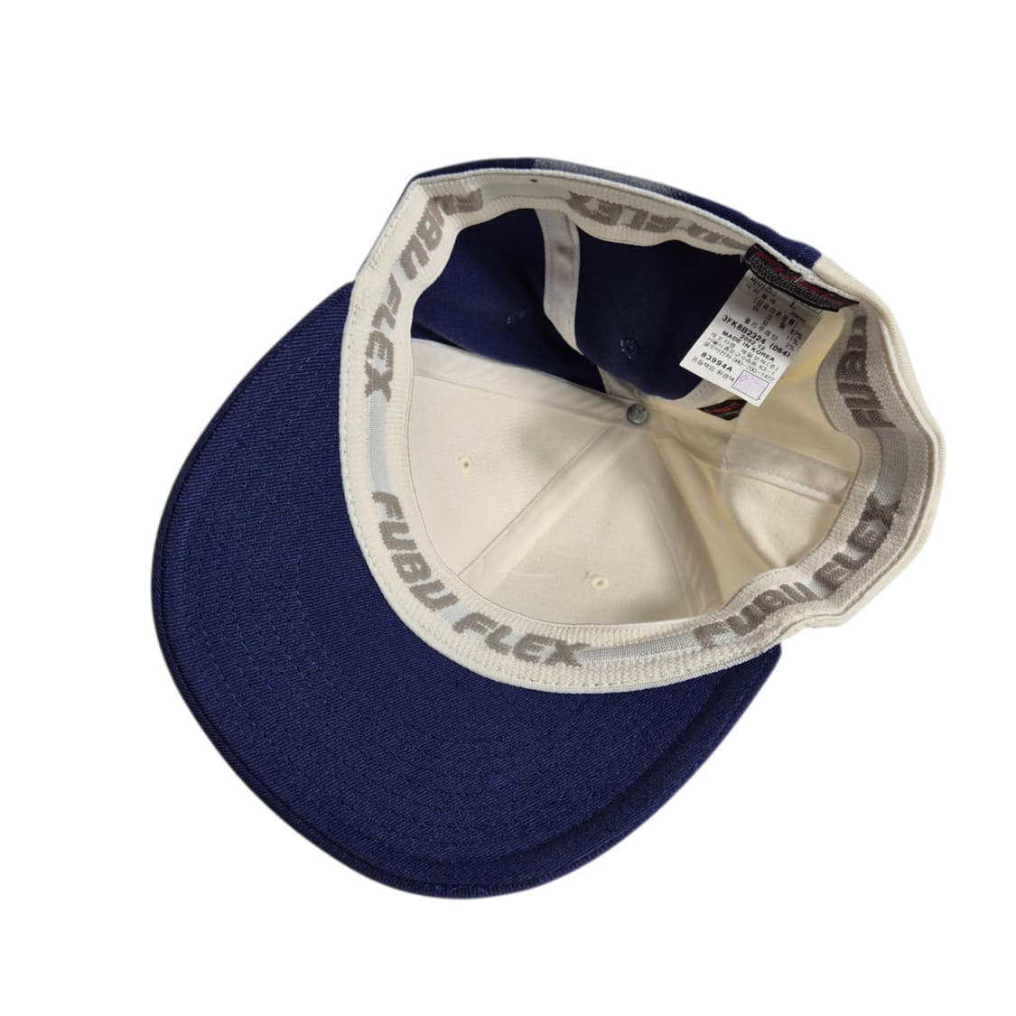 FUBU) 00s 푸부 빅 로고 스플릿 2톤 캡 상품이미지7