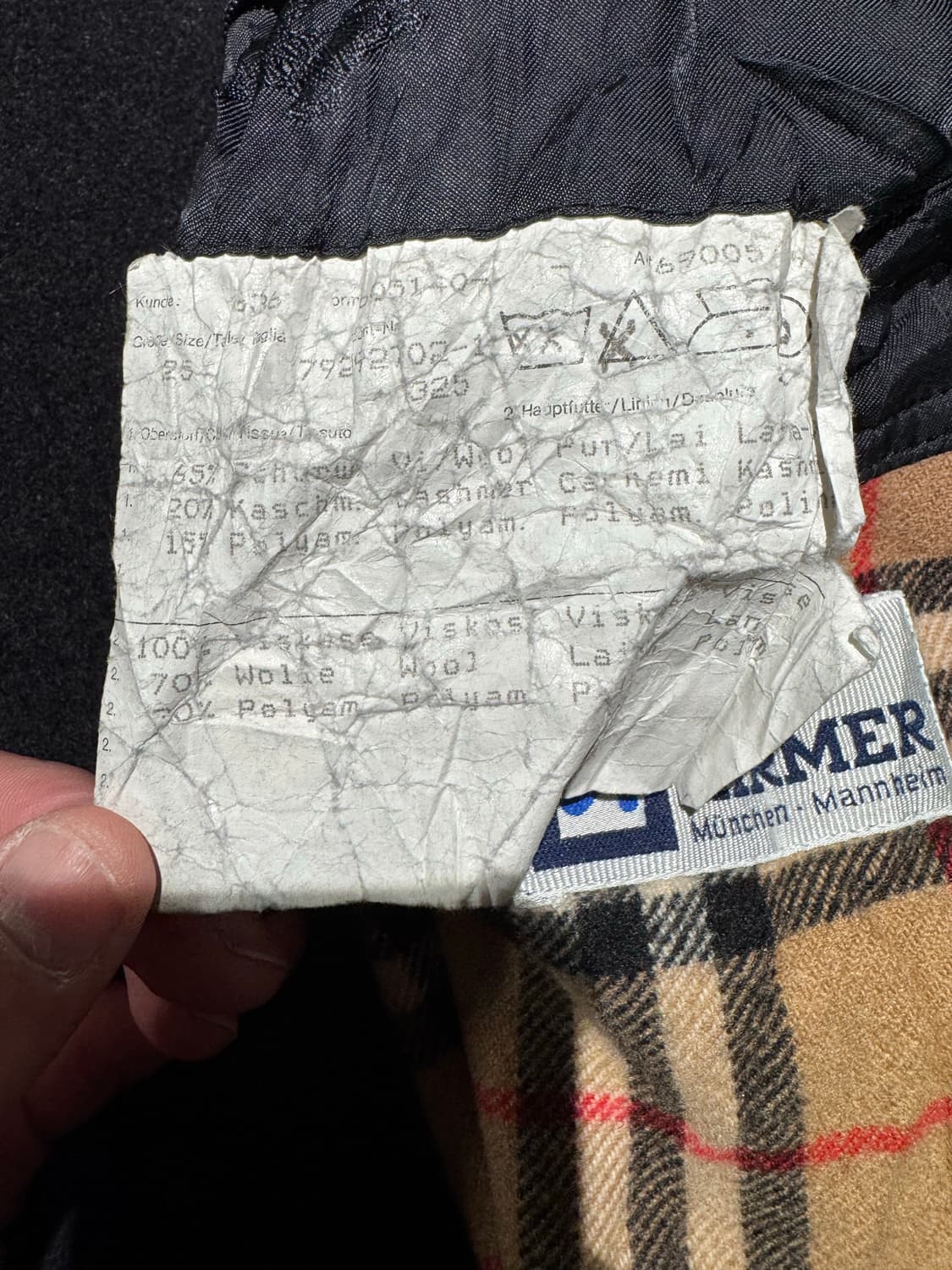 Burberrys 버버리 버튼업 싱글 울 코트  상품이미지9