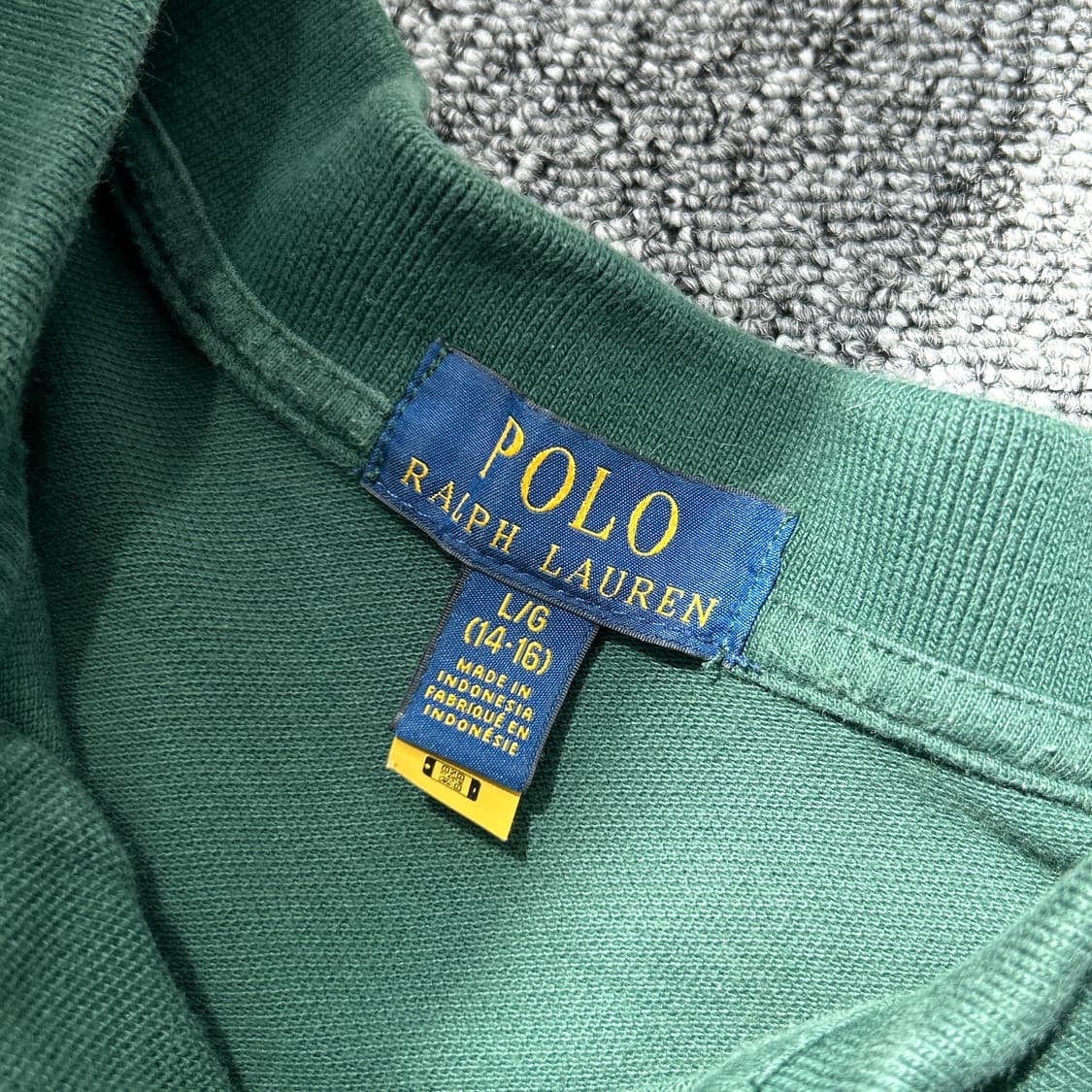 폴로 랄프로렌 그린 반팔 PK 상품이미지6