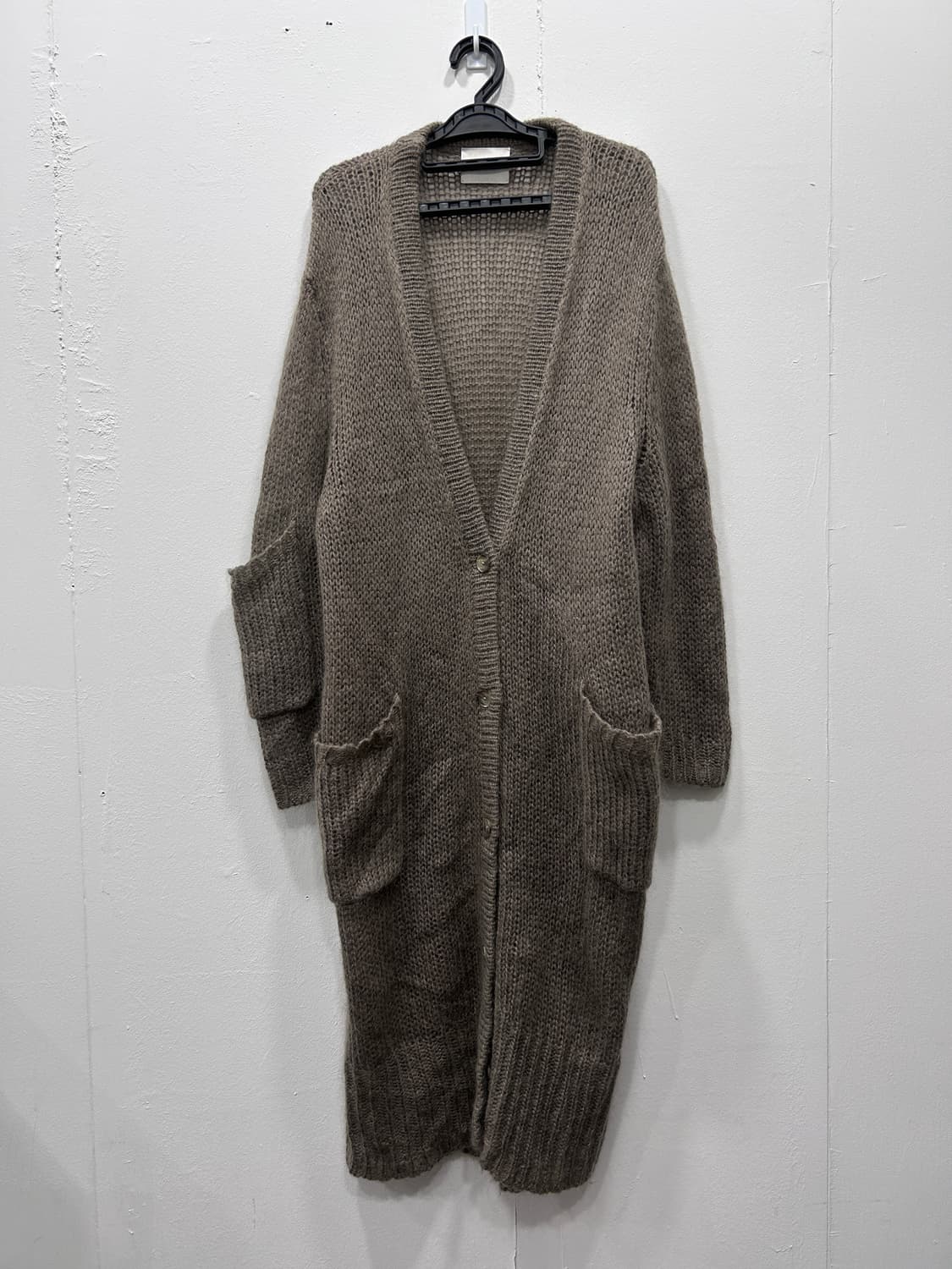 아크네 Acne 모헤어 롱가디건 XS 코코아색 상품이미지4