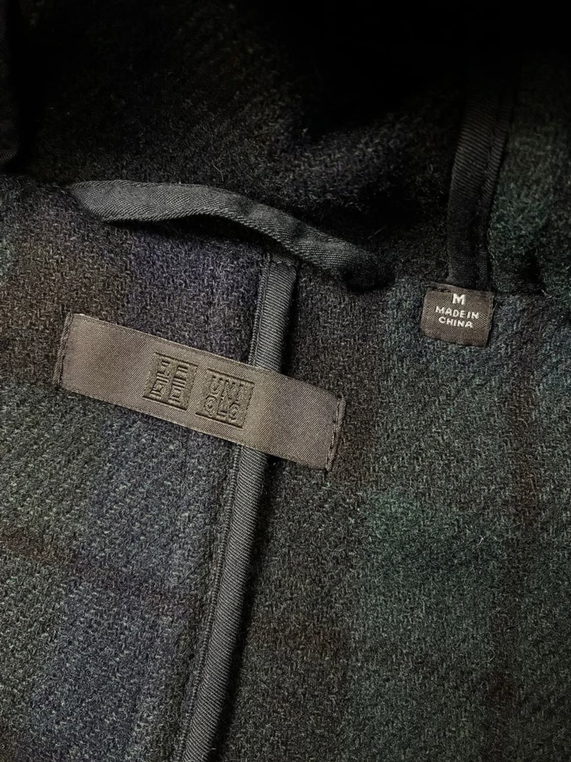 유니클로 울 시그니처 더플 후디 코트 PN5584 상품이미지6