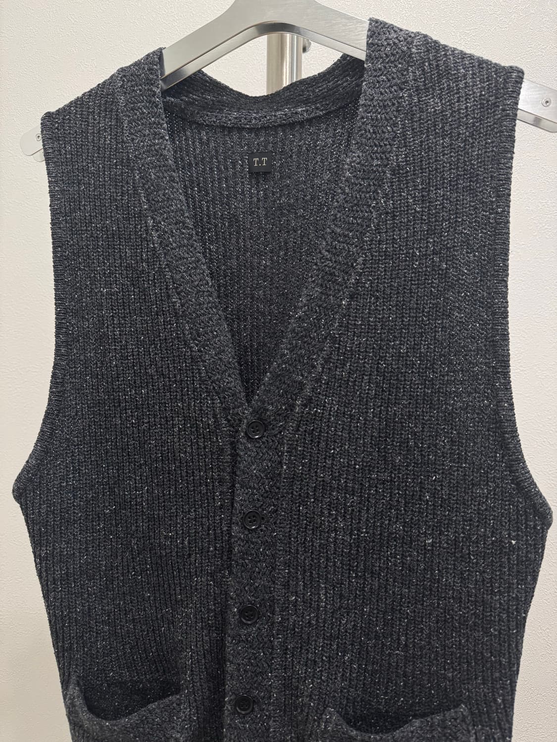 타이가 타카하시 Lot.504 실크 니트 베스트 상품이미지3