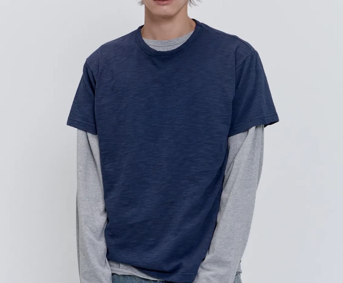 psshopper 슬러브 레이어드 세트 상품이미지1