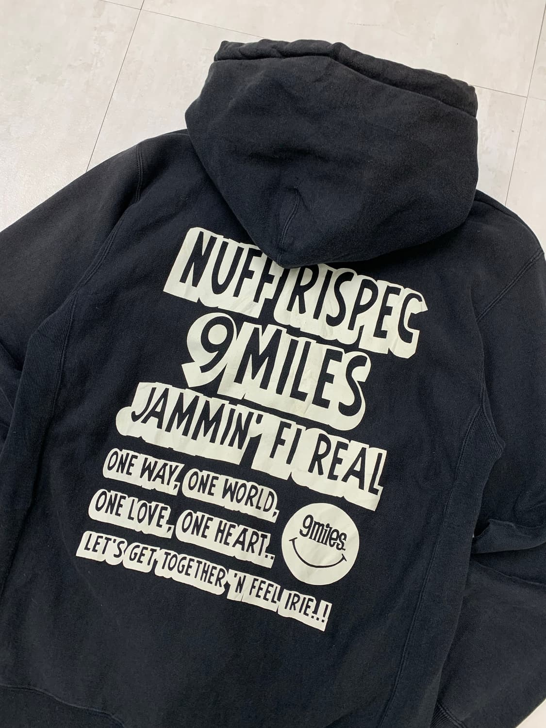 Bawr kronics&you 블랙 후드집업 #137 상품이미지7