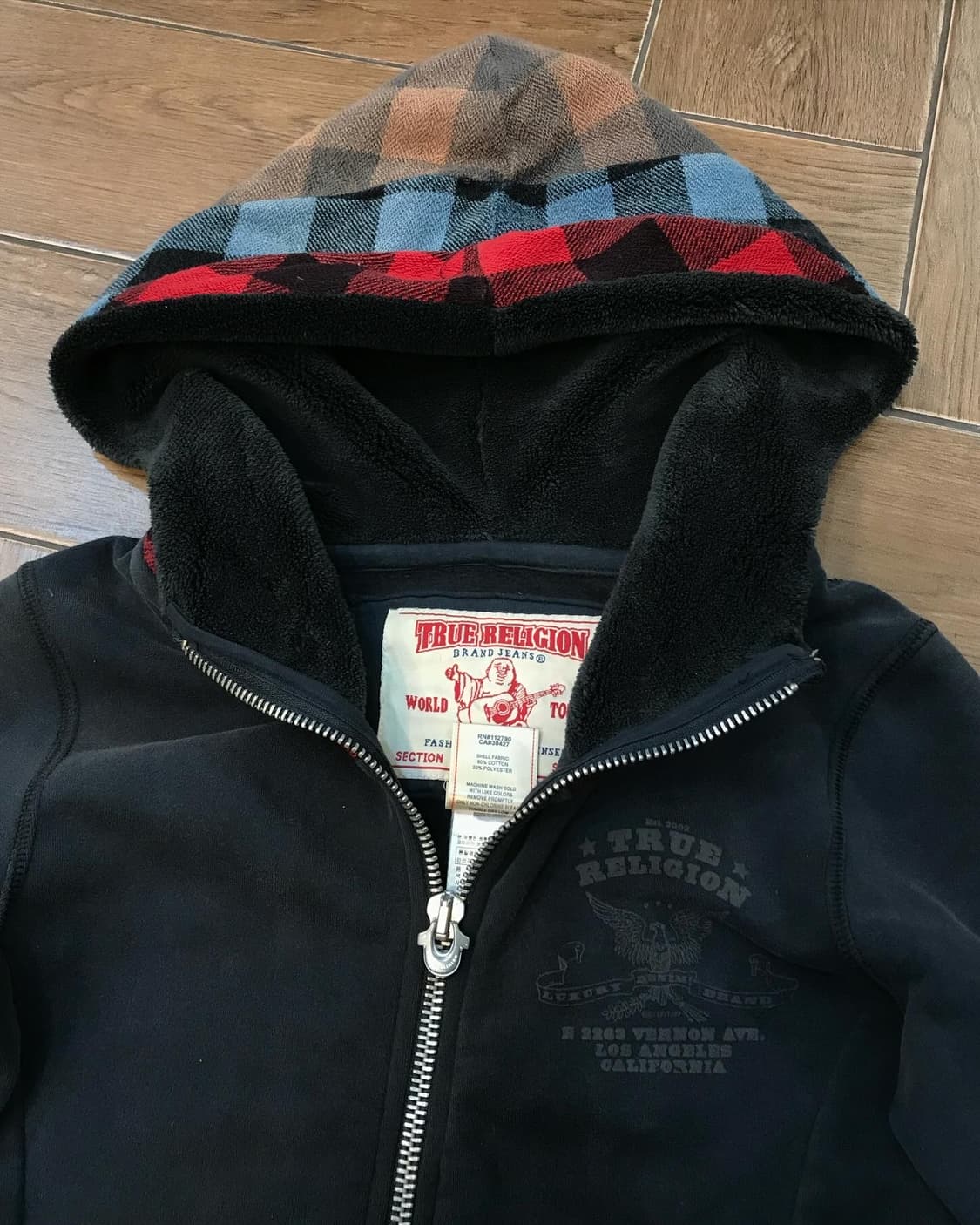 True Religion Cubic Hood Zip-Up ( Rare ) 상품이미지6