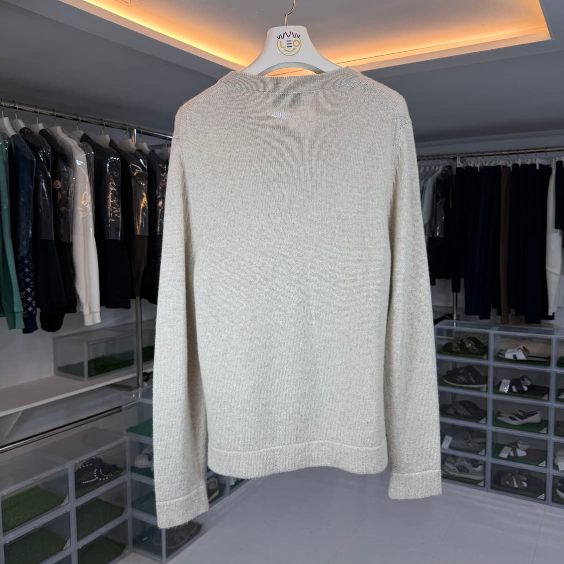 [리오브] 디올 꾸뛰르 자수 로고 캐시미어 니트 상품이미지2