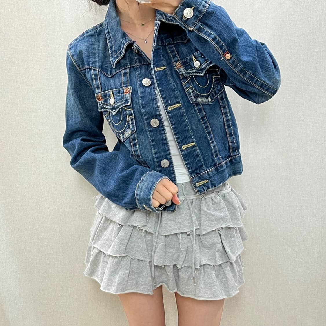 트루릴리젼 데님 트러커 자켓/#3564 상품이미지2