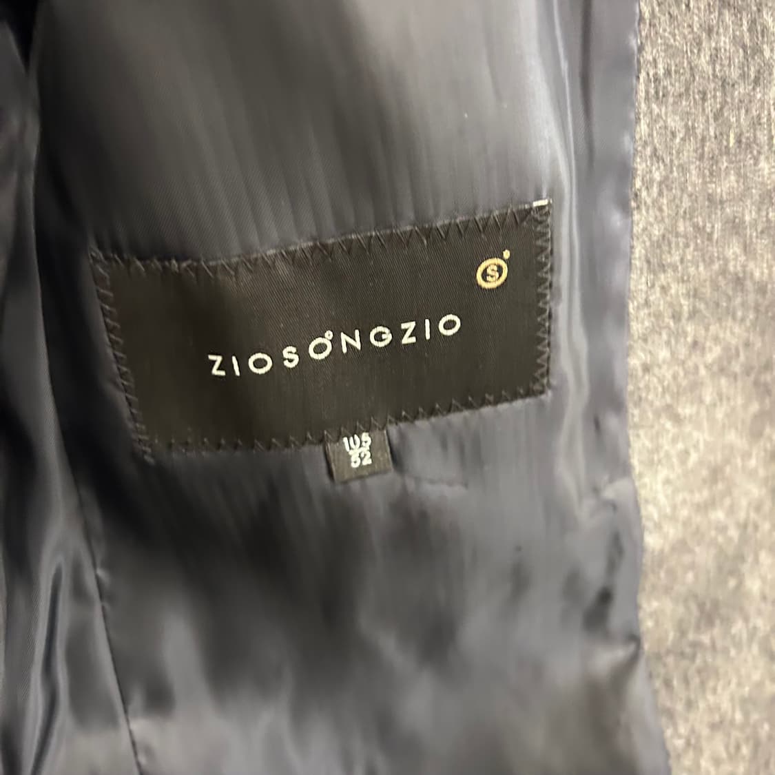 지오송지오 울케시미어블랜드 투버튼 하프코트 상품이미지3