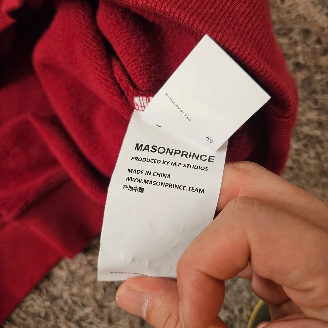 Mason Prince 라글란 스웻 맨투맨 티셔츠 4size 상품이미지6