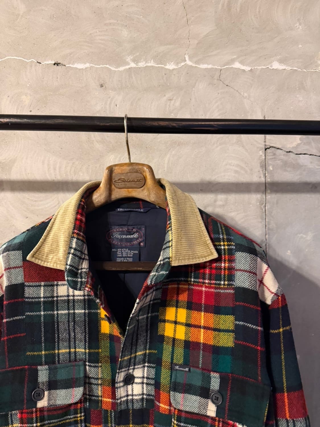 파쏘나블 패치워크 아웃도어 셔츠 남성105 상품이미지9