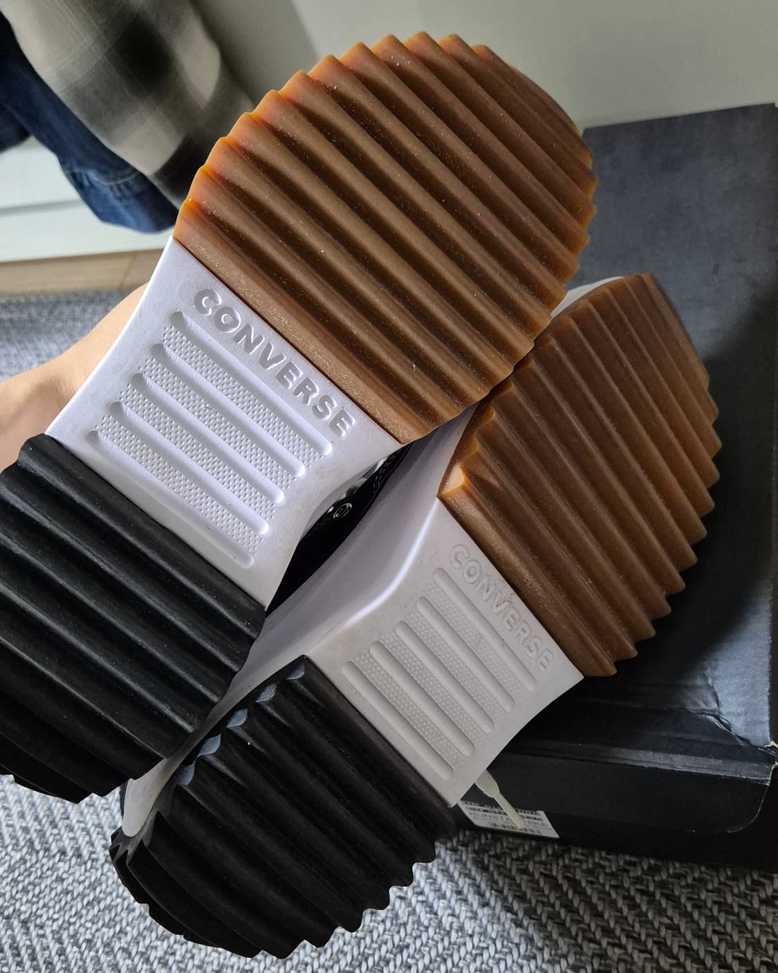 컨버스 런스타 하이크 black 270 상품이미지4