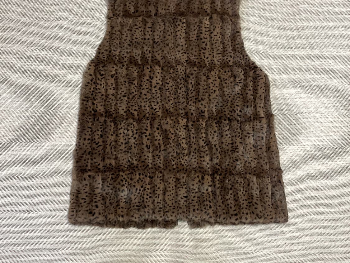 빈티지 퍼 베스트  상품이미지7