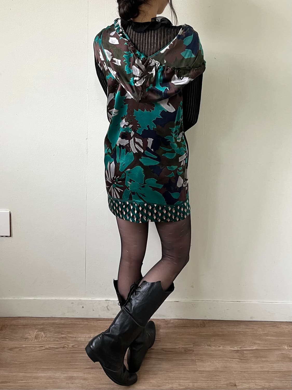 MISSONI 밀리터리 플라워 원피스 상품이미지5