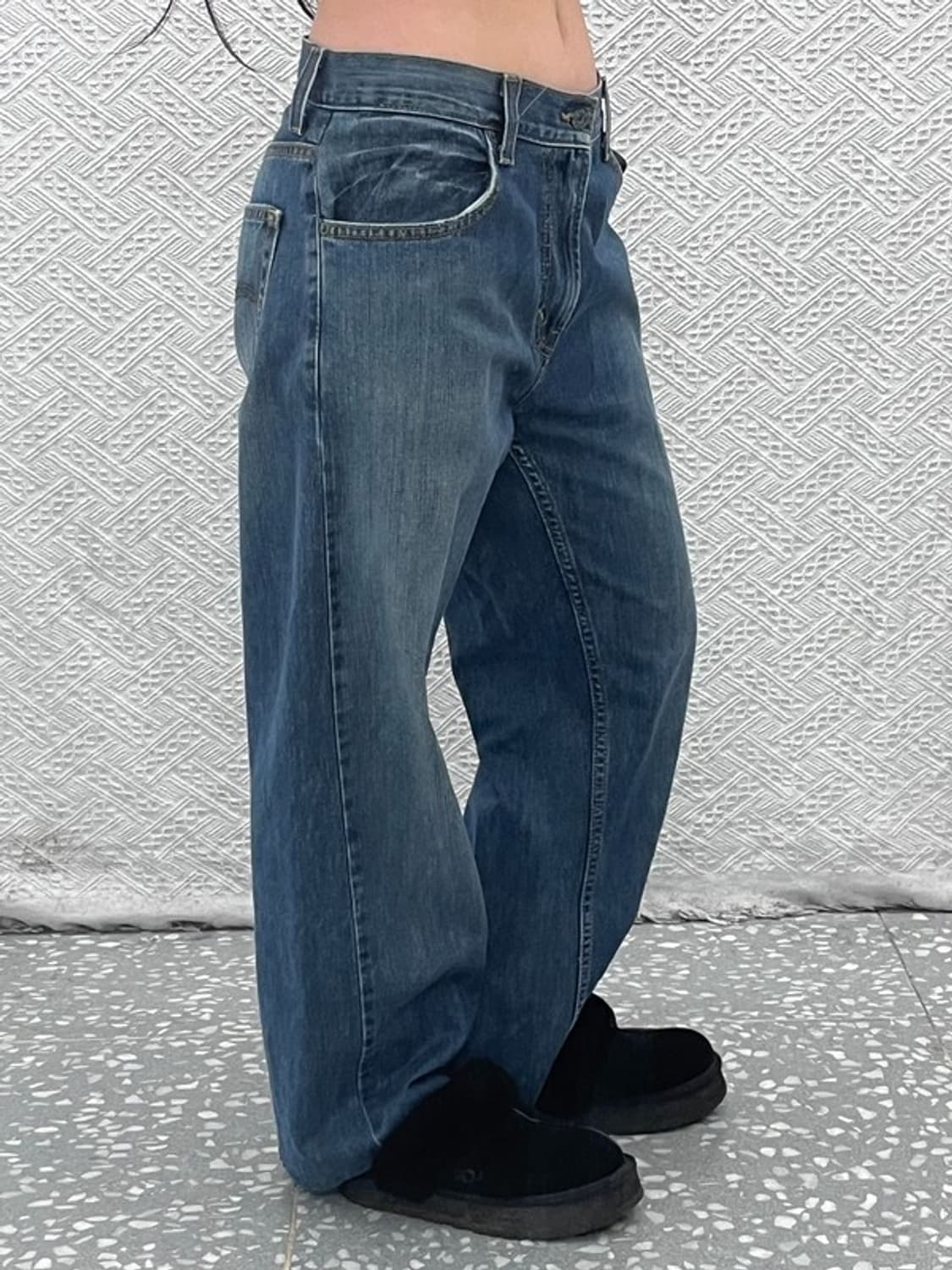 리바이스 559 레트로 빈티지 워싱 디테일 데님팬츠 32인치 C07235 상품이미지1