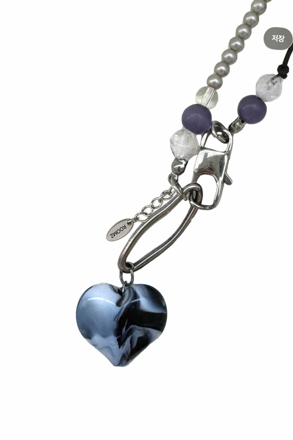 (룸즈) milky way 비즈목걸이 상품이미지1