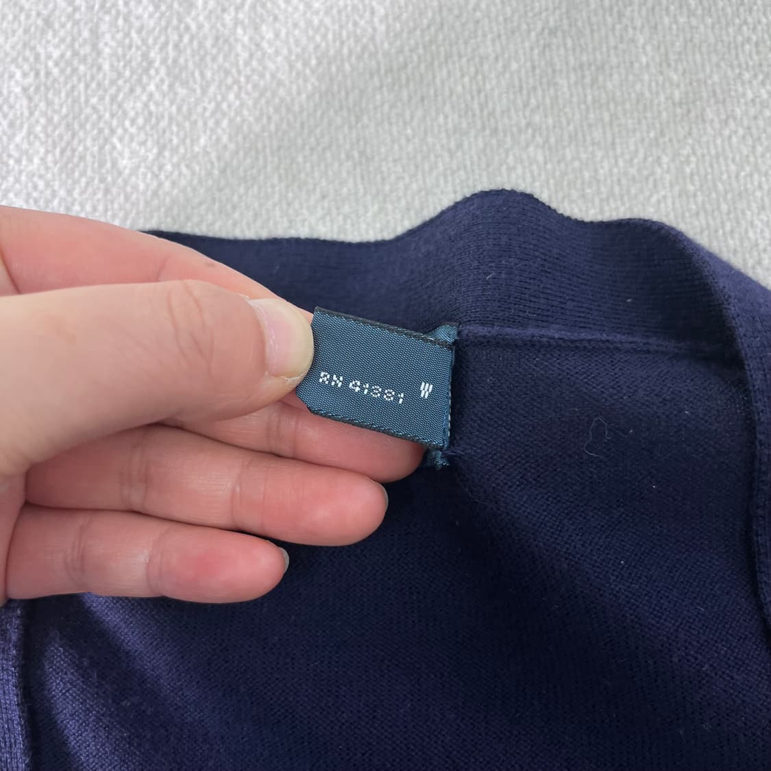 95 폴로랄프로렌 코튼 네이비 가디건  상품이미지4