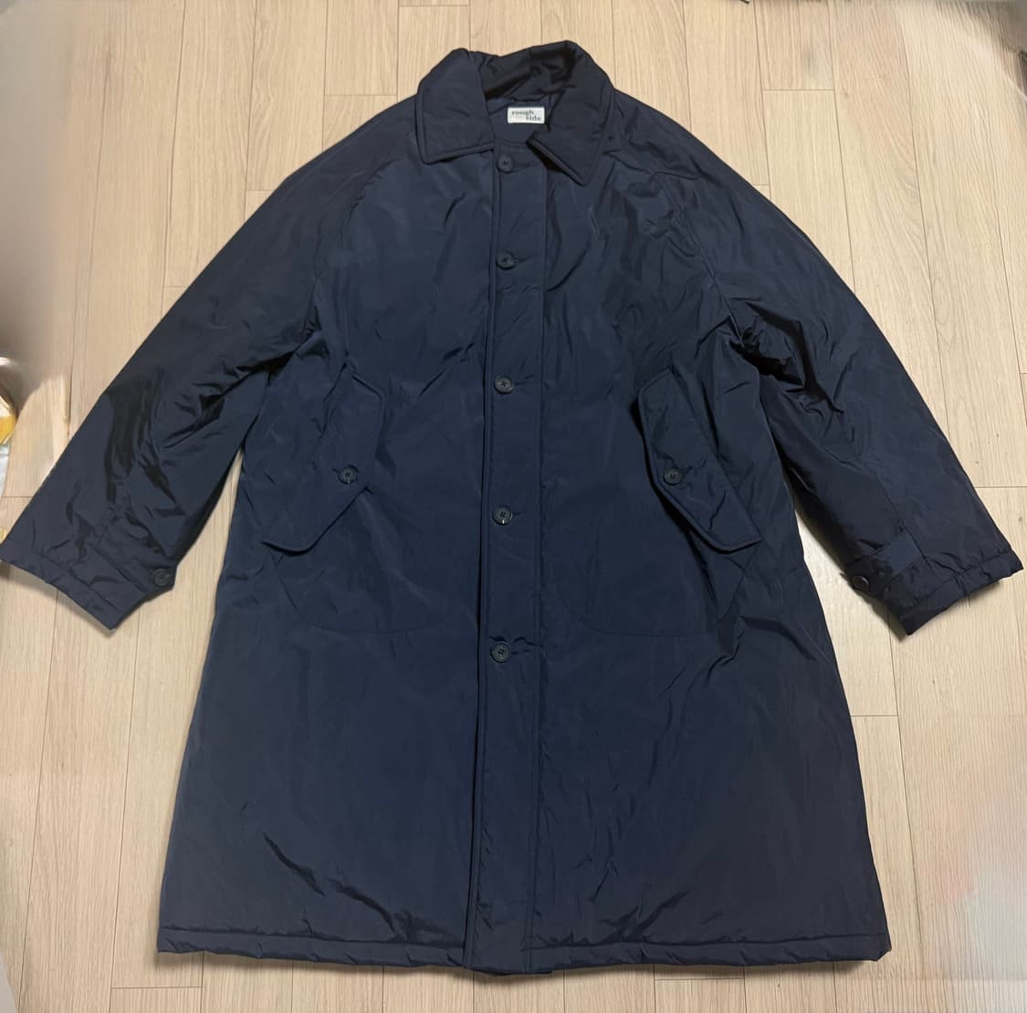 러프사이드(Rough side) 인슐레이션 코트 2 네이비 상품이미지3