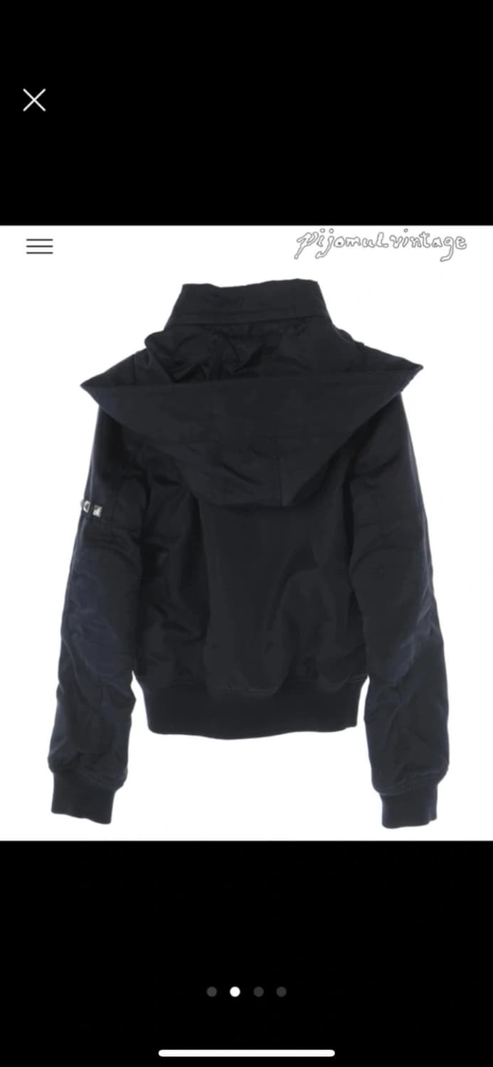 피조물빈티지 후드 숏패딩 빈티지 패딩 상품이미지2