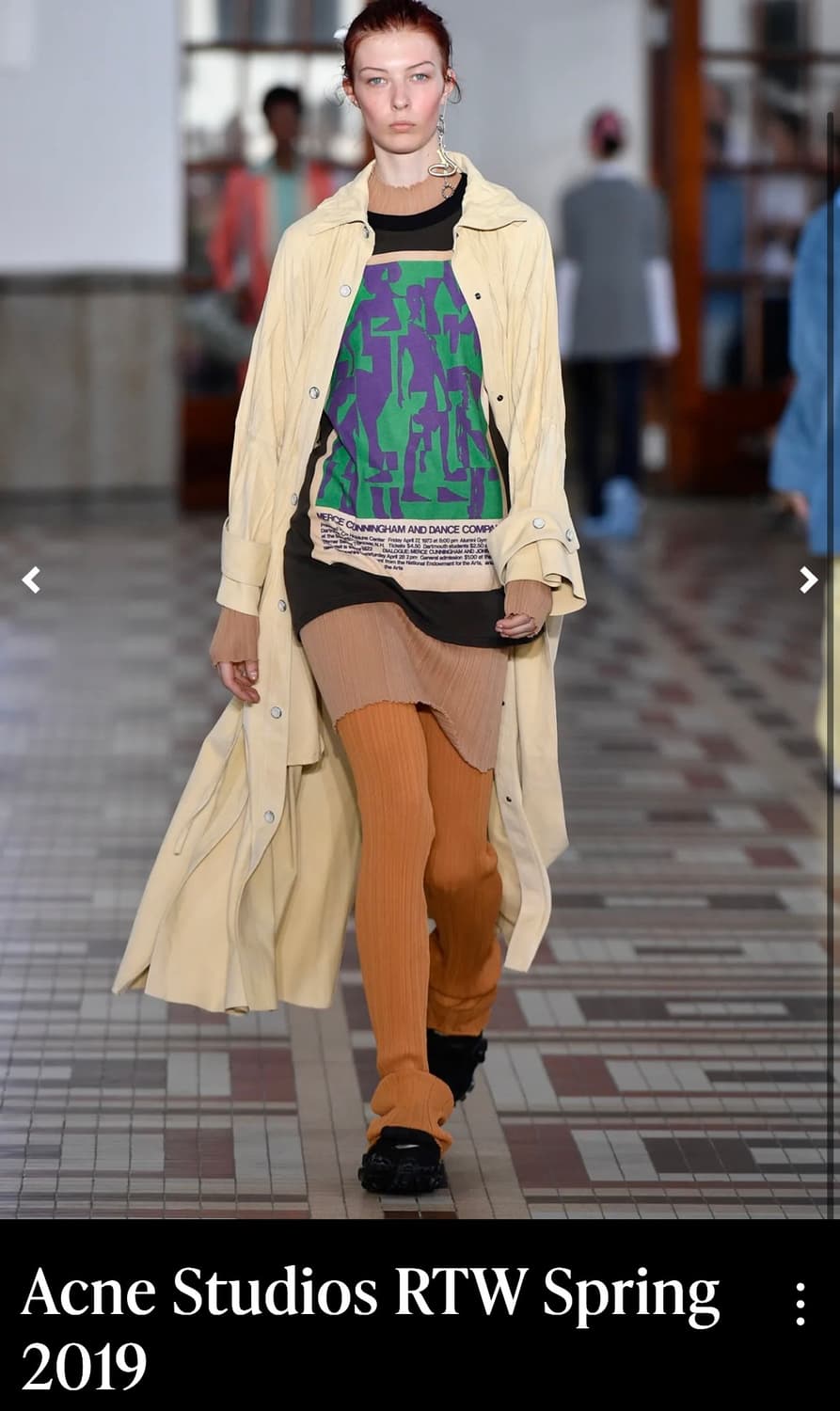 아크네스튜디오(Acne studios) 19SS 컬렉션 그래픽 티셔츠 상품이미지2