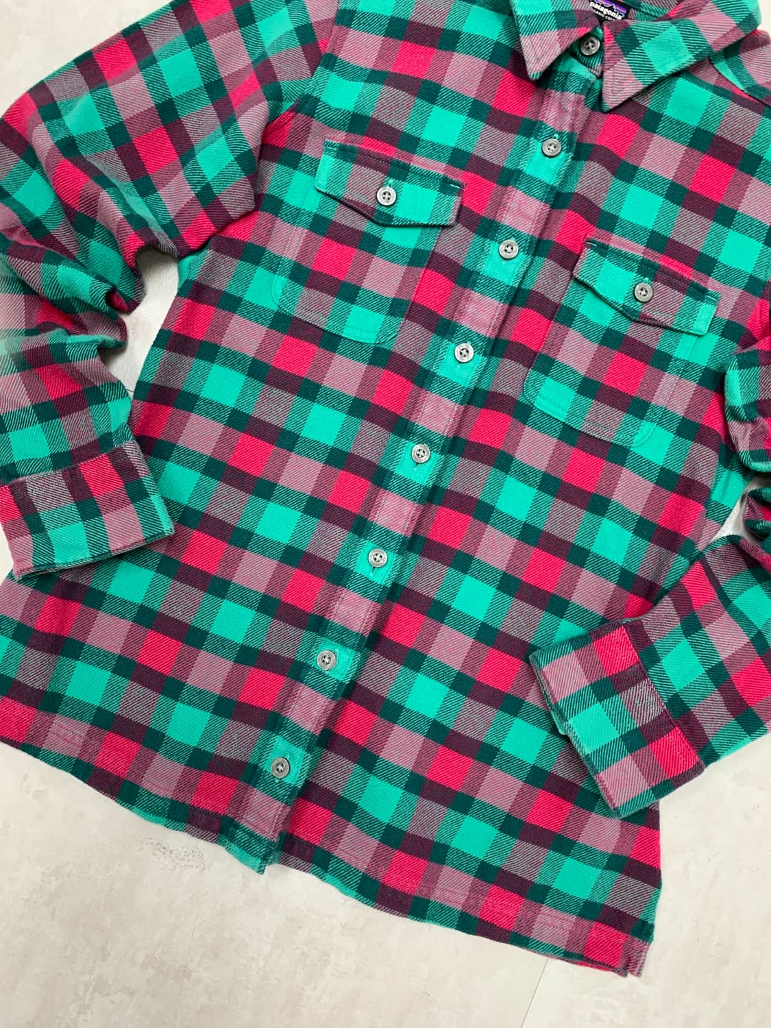 파타고니아 체크 패턴 셔츠 #670 상품이미지3