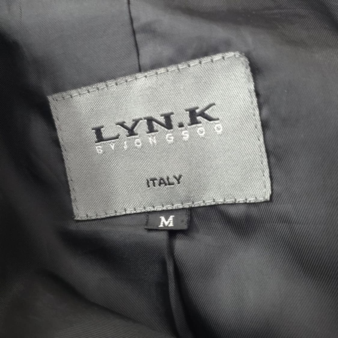 LYN.K BY JONGSOO 비즈니스 캐주얼 레더 재킷 M 상품이미지5