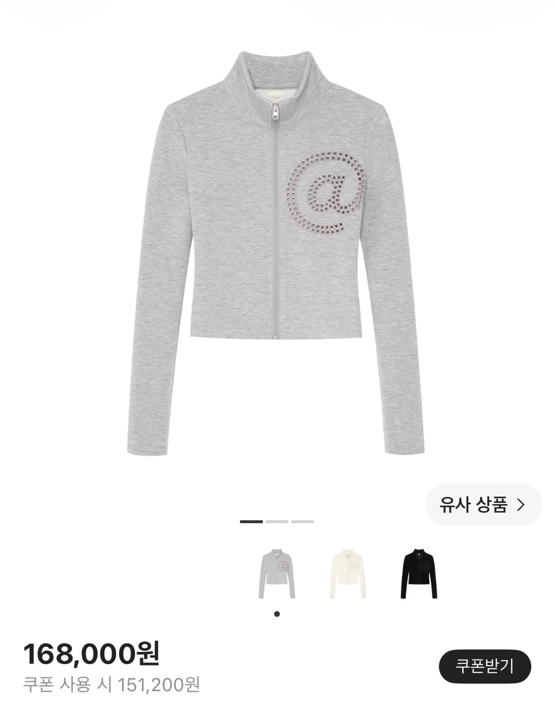 본네 엣 집 자켓 그레이 상품이미지1