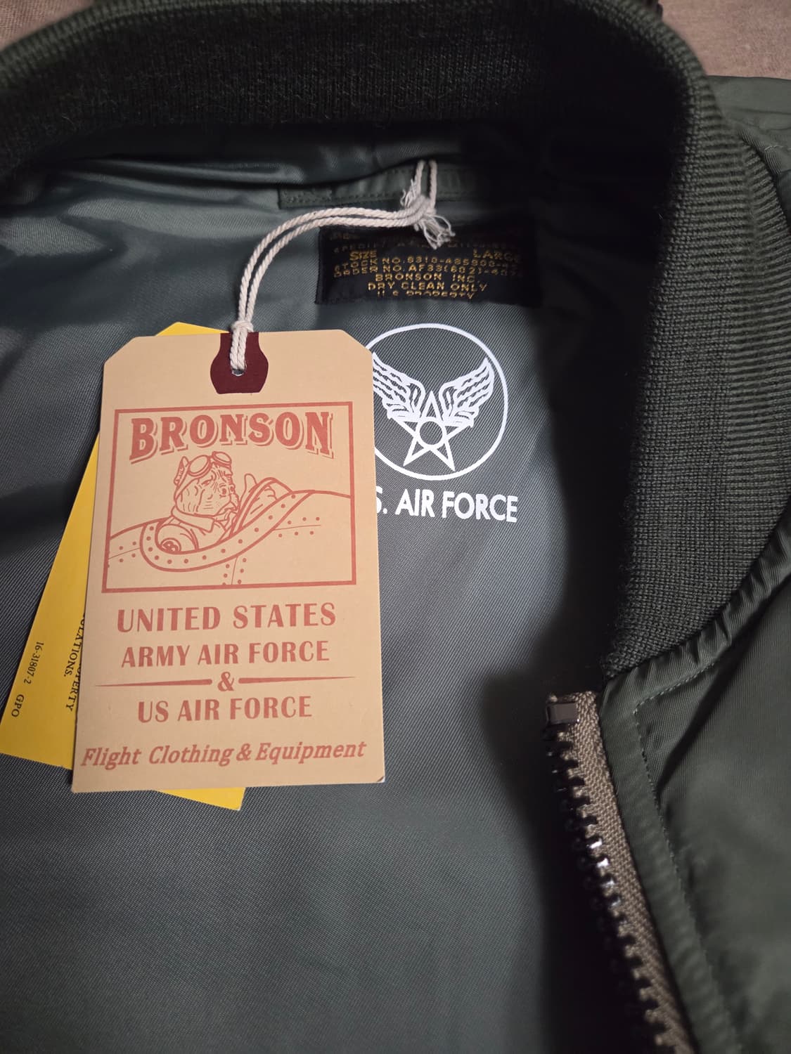 브론슨 ma-1  L 상품이미지1