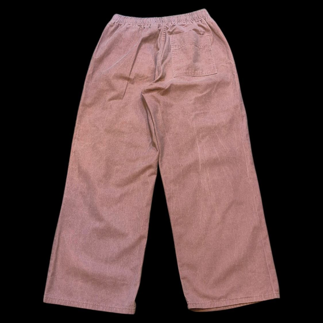 32~34인치 피그먼트워싱 면 와이드핏 밴딩팬츠 상품이미지2