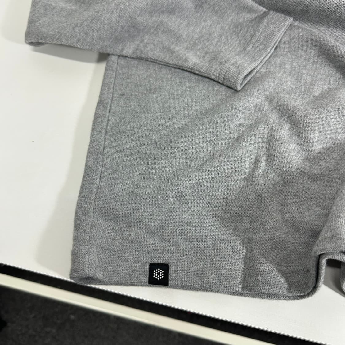 XL 푸마 그레이 반폴라 터틀넥 롱슬리브 상품이미지3