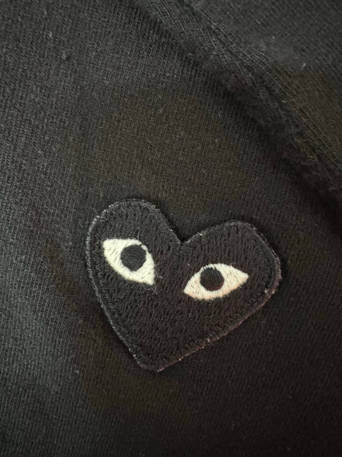 꼼데가르송 플레이 블랙 롱슬리브 티셔츠 상품이미지5