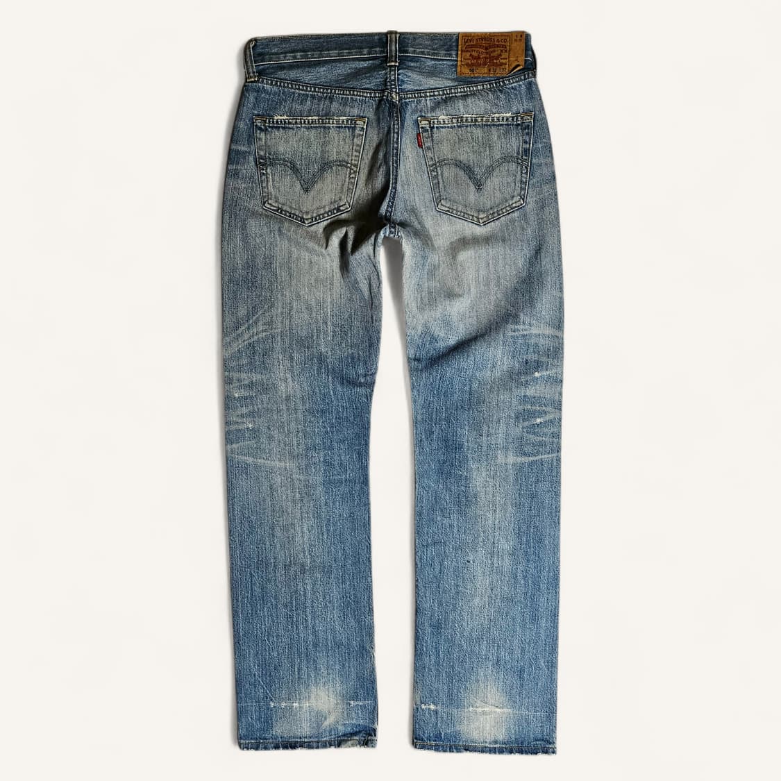 [32X32][리바이스]00's 501®오리지널핏 유즈드 페이딩 데님 상품이미지2