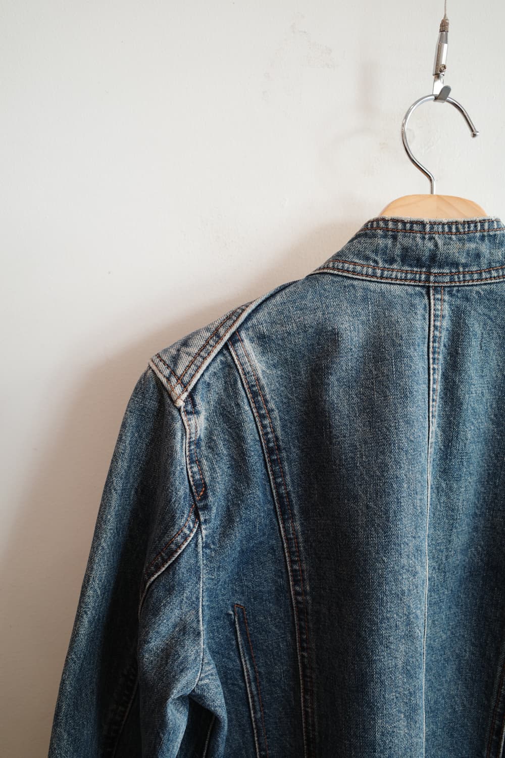 COMME CA MODELS 데님 라이더 자켓  상품이미지6