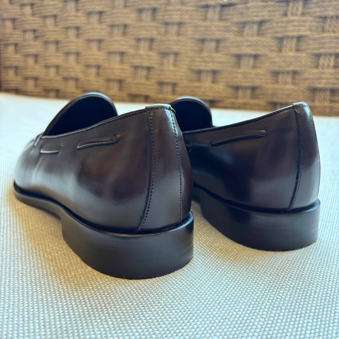 (EU41) Italy SUITSUPPLY 다크 브라운 태슬 로퍼 상품이미지4