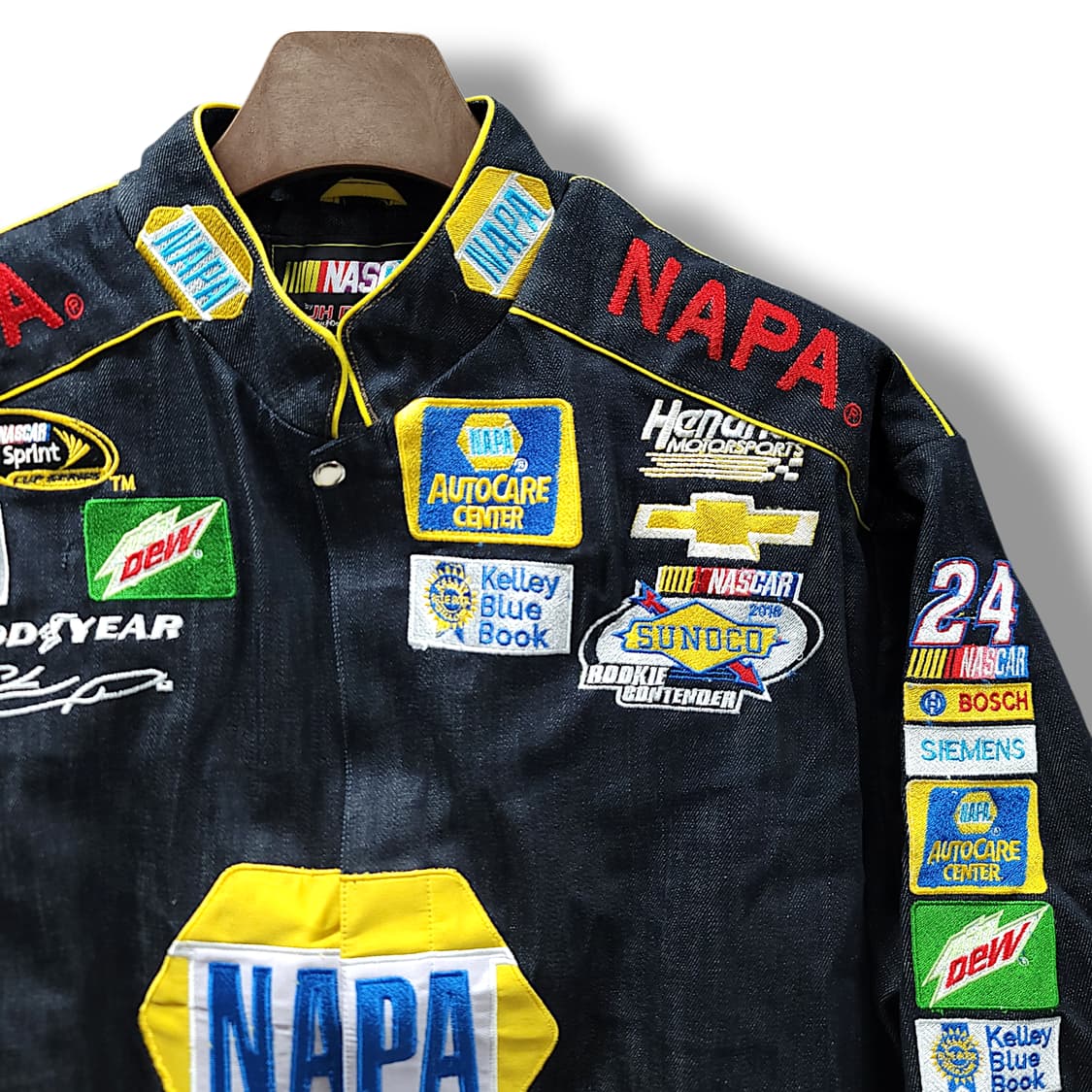 [L] 나파 와펜 레이싱 빈티지 자켓 상품이미지4