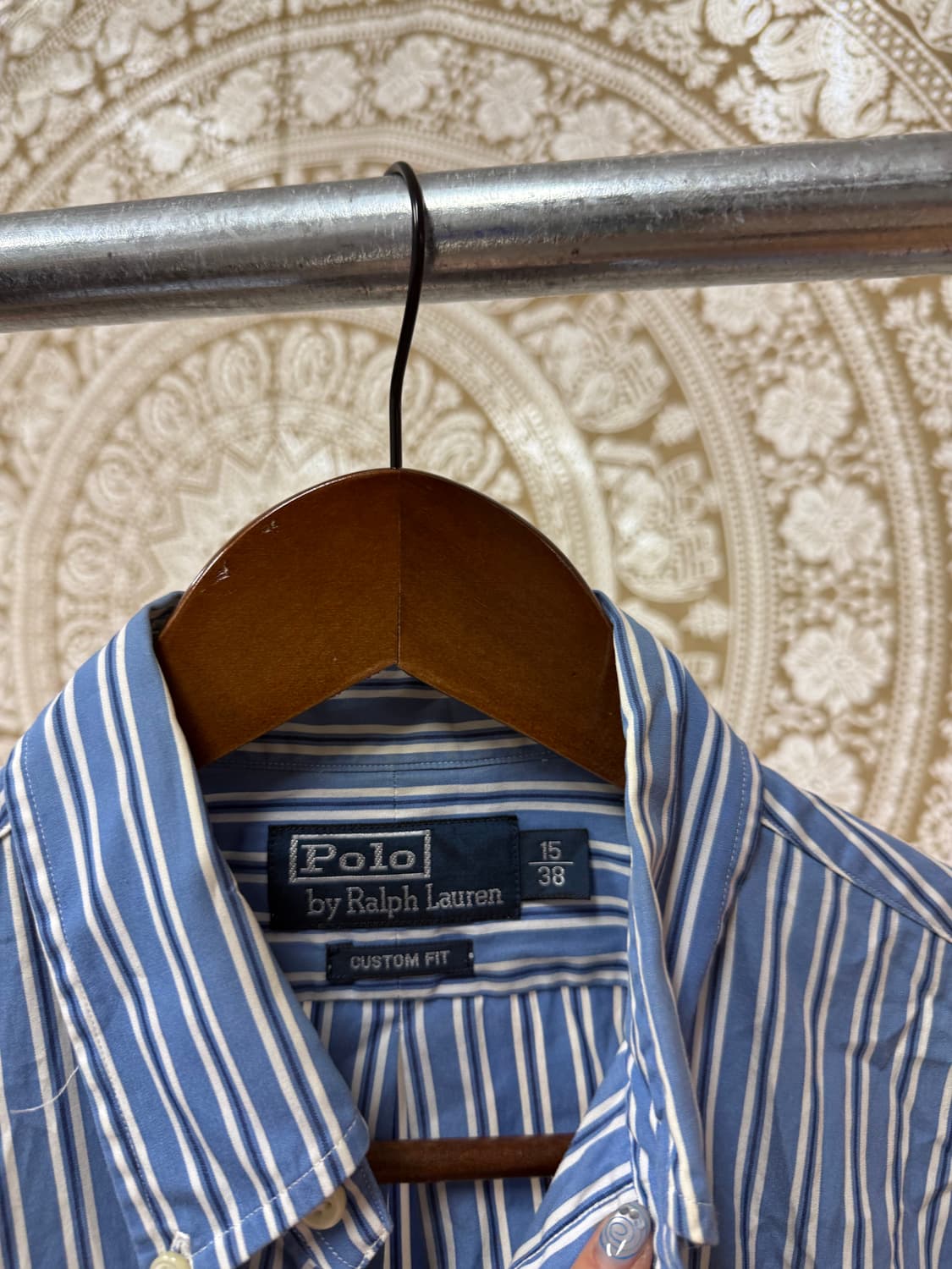 폴로 랄프로렌 스트라이프 반팔 셔츠 (Z1032) 상품이미지4