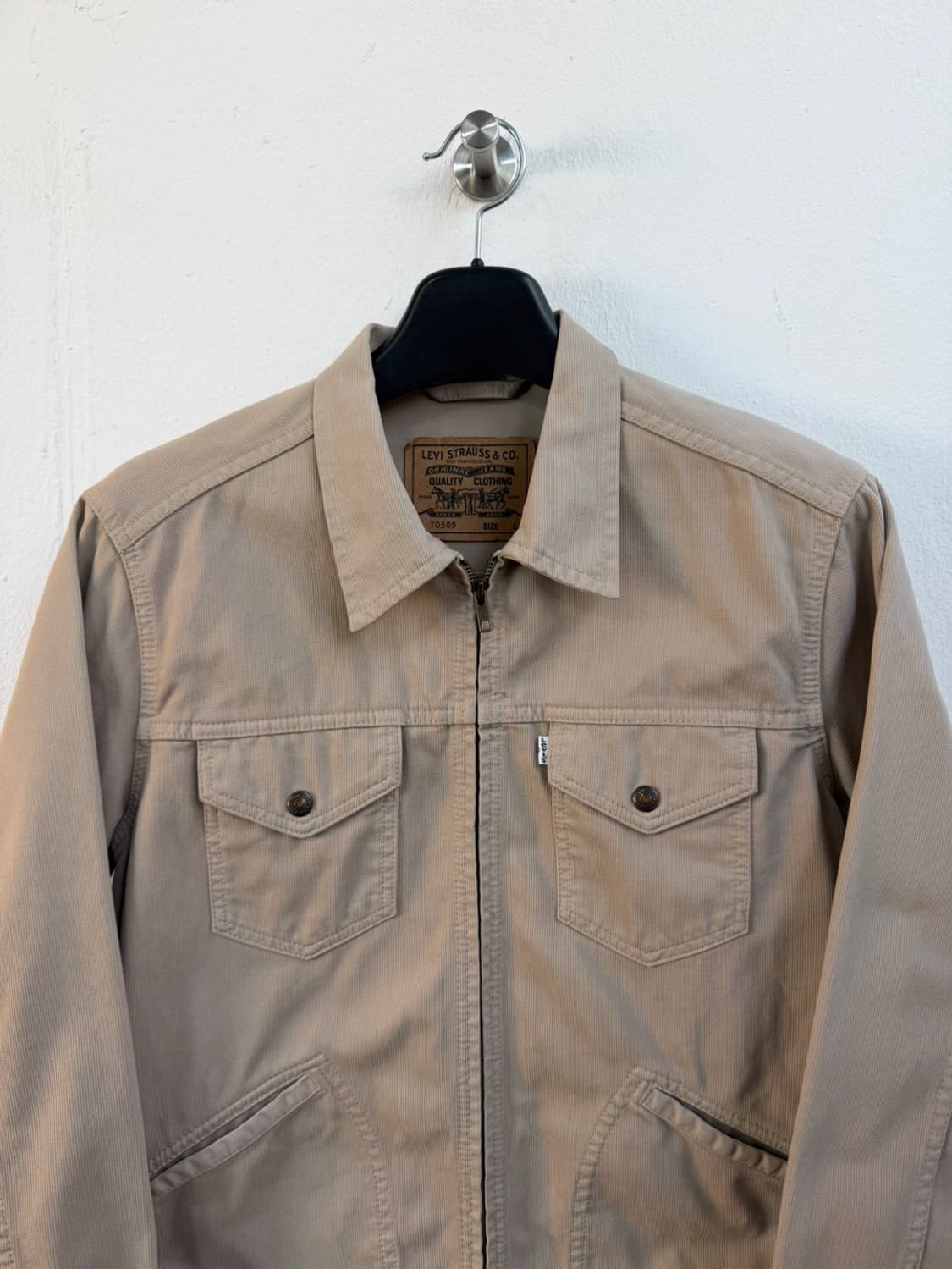 90s 리바이스 70509 코듀로이 워크 자켓 상품이미지2