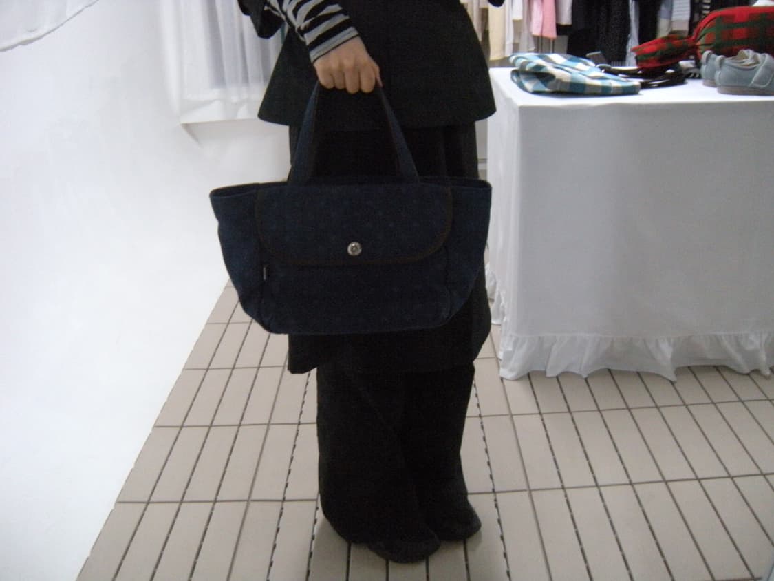 요시다포터 도트백 네이비 상품이미지7