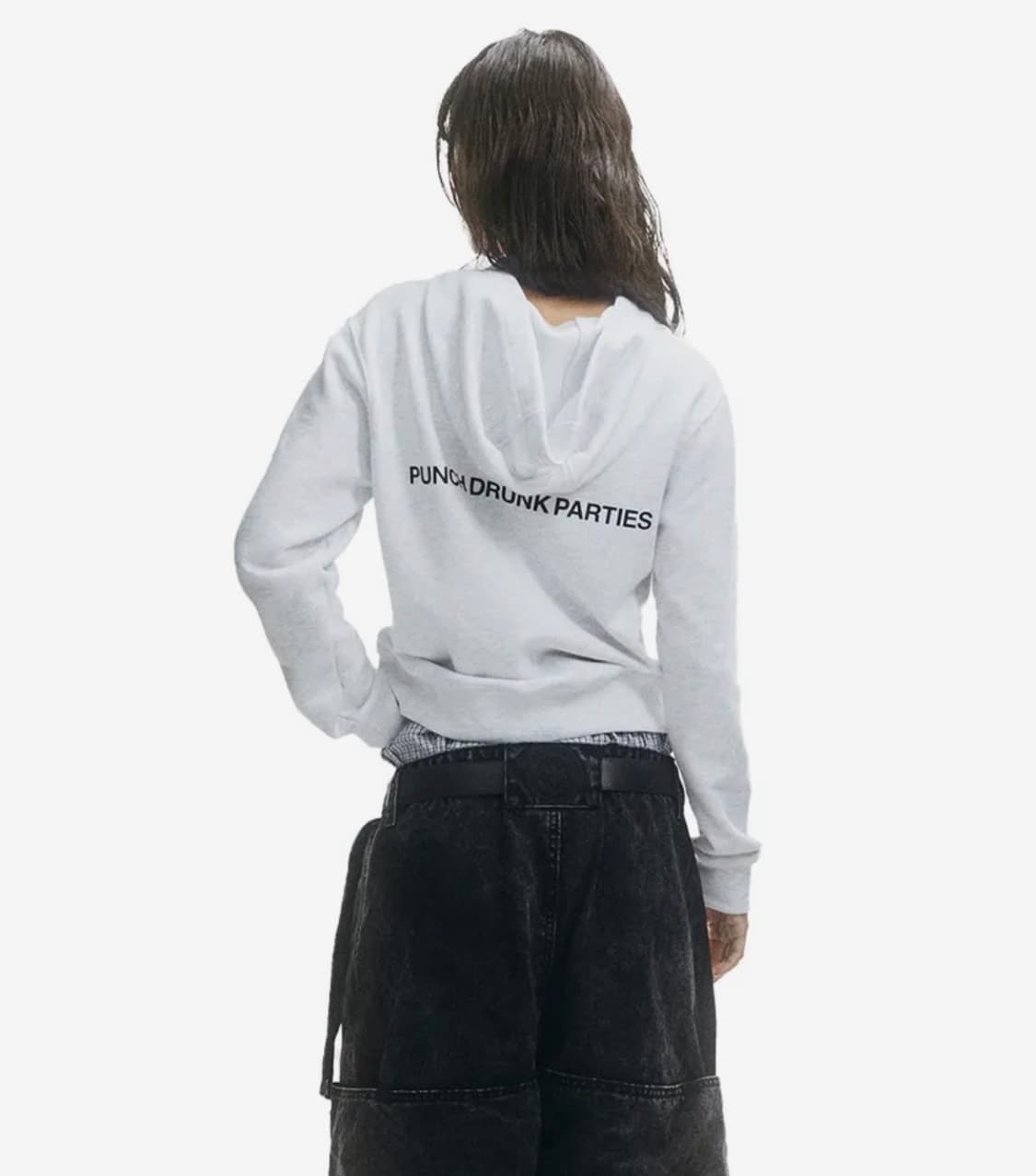 펀치드렁크파티즈 슬림 후드티 ! 상품이미지3