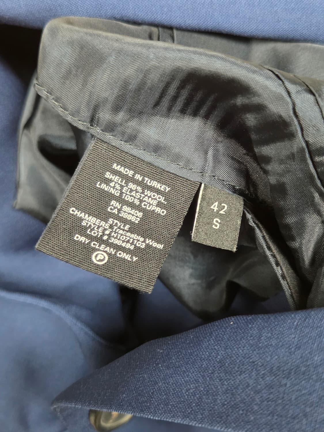 [띠어리] 챔버스 트레이서블 울 투버튼 자켓 | 00253 상품이미지4