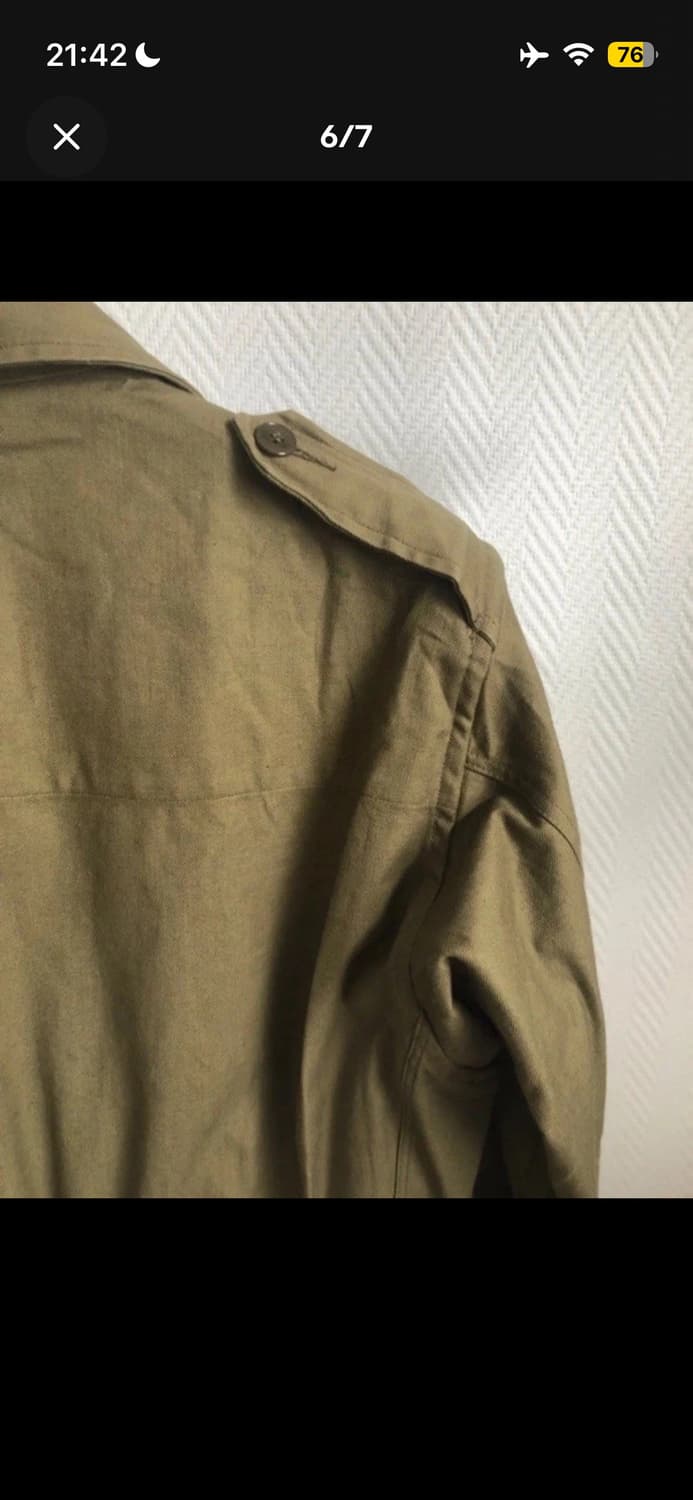 60s 프랑스군 M47자켓 S/M 상품이미지6