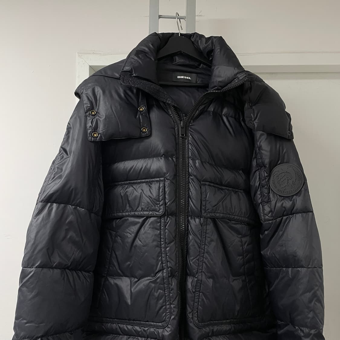 디젤 블랙 패딩 90 상품이미지2