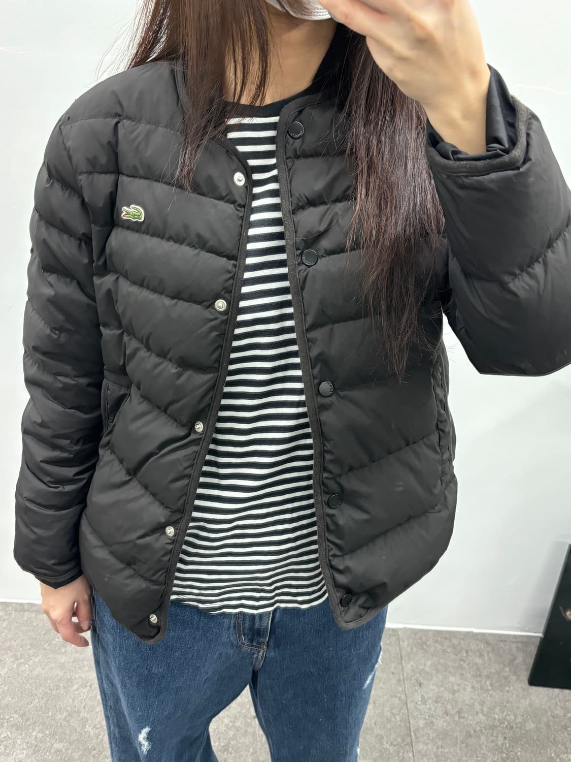 유니클로 줄무늬 긴팔티셔츠 상품이미지4