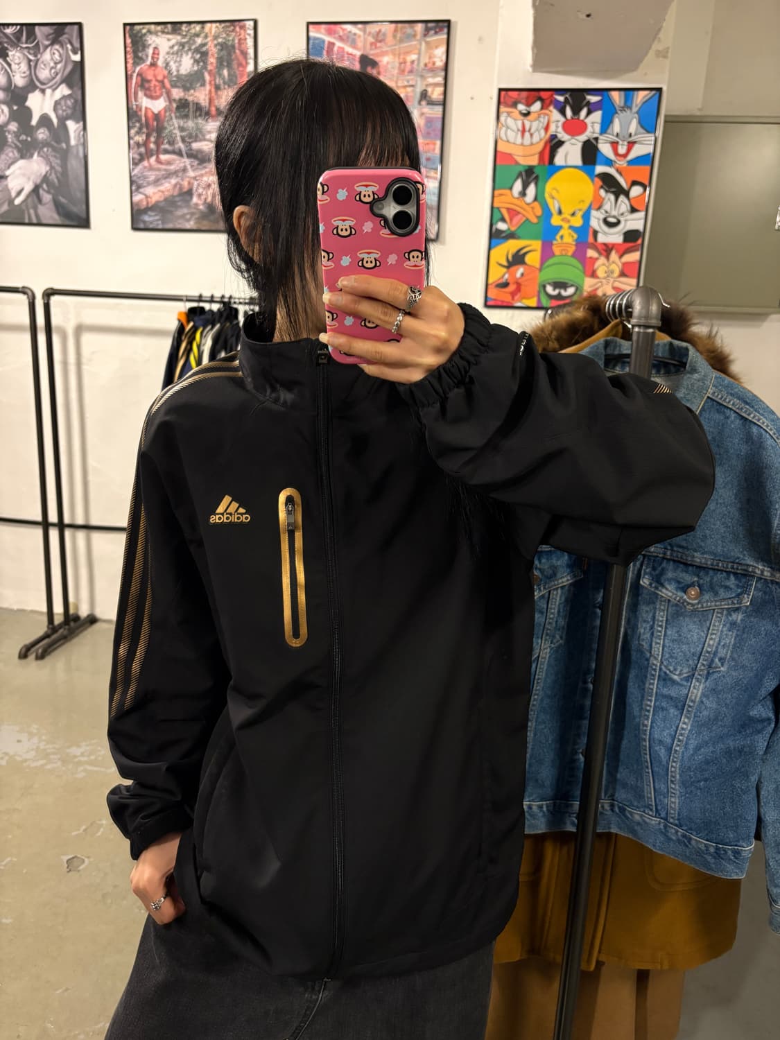 아디다스 검금 져지 상품이미지1