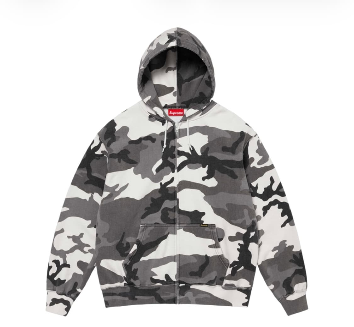 슈프림 워크 후드집업 스노우카모 상품이미지1