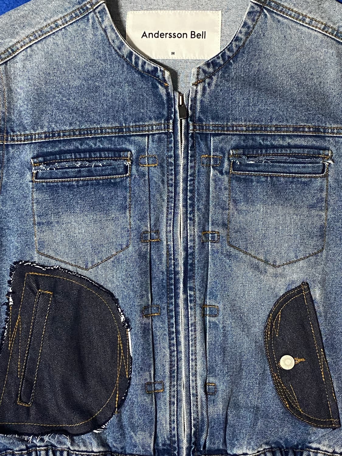 AnderssonBell 앤더슨벨 데님 콤보 자켓 M 상품이미지2