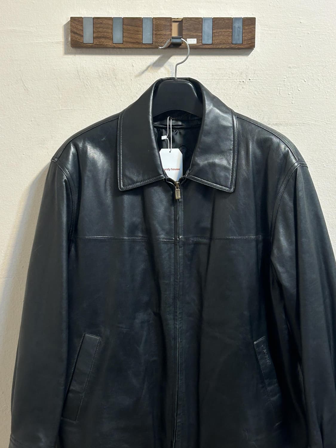 유즈드 양가죽 레더자켓 상품이미지2