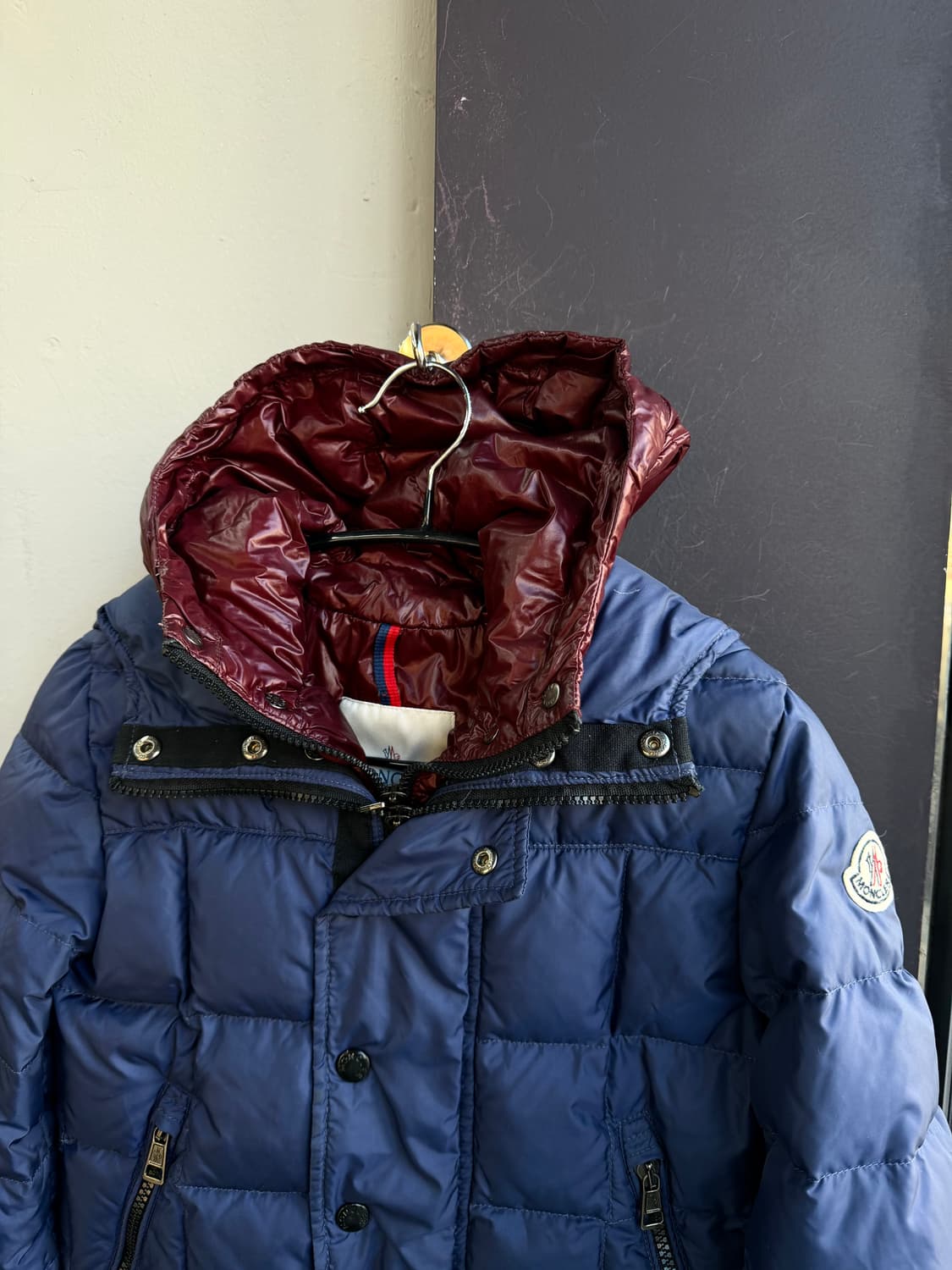 8Y/ 몽클레어 이중레이어 구스다운 후디패딩 상품이미지4