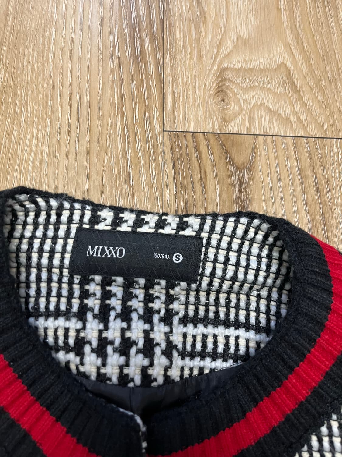 미쏘 오픈 트위드 자켓 상품이미지2