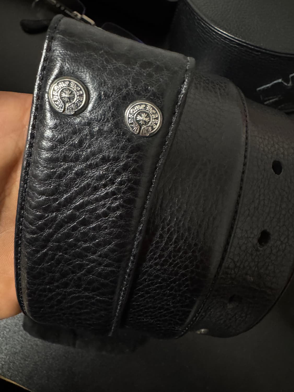 크롬하츠 오발 벨트 1.5인치 34 상품이미지3