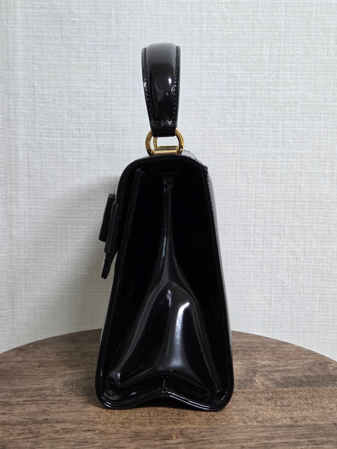 살바토레 페라가모 빈티지 바라 보우 탑핸들 백 (정품) 상품이미지4